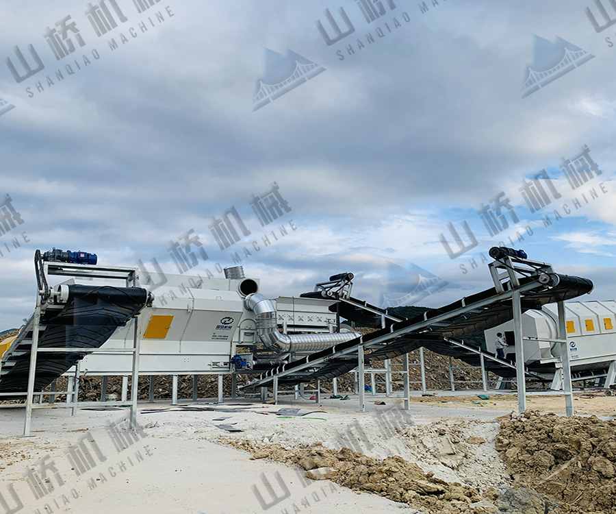  小型建筑垃圾分選破碎設備在使用過程中產生的故障問題和解決方案(圖1)